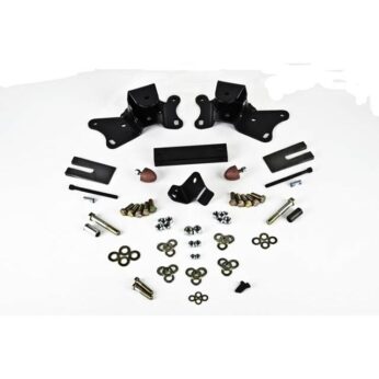BELLTECH 6902 HANGER KIT 2 IN. DROP LEAF SPRING HANGER KIT (FRONT HANGER)  1988-1998 CHEVROLET SILVERADO/SIERRA C2500 & C3500 (USED IN KIT #6900,6905) 2' REAR DROP