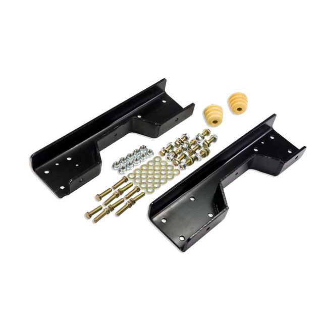 BELLTECH 6911 C-NOTCH KIT INCREASES OVERALL REAR AXLE TRAVEL APPROX. 2 IN. 1988-2000 CHEVROLET SILVERADO/SIERRA C2500 (ALL CABS) 88-00 CHEVROLET SILVERADO/SIERRA C3500 (ALL CABS) C-NOTCH ONLY