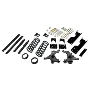 BELLTECH 693ND LOWERING KITS  FRONT AND REAR COMPLETE KIT W/ NITRO DROP 2 SHOCKS 1988-1998 CHEVROLET SILVERADO/SIERRA C1500 (EXT CAB) 4 IN. OR 5 IN. F/6 IN. R DROP W/ NITRO DROP II SHOCKS
