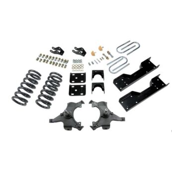 BELLTECH 701 LOWERING KITS  FRONT AND REAR COMPLETE KIT W/O SHOCKS 1990-1994 CHEVROLET SILVERADO/SIERRA C1500 (454 SS ONLY) 88-98 CHEVROLET SILVERADO/SIERRA C2500 (ALL EXT 8 LUG) 4 IN. OR 5 IN. F/6 IN. R DROP W/O SHOCKS