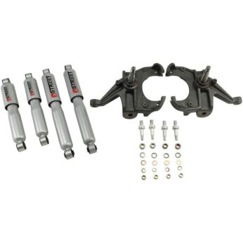 BELLTECH 704SP LOWERING KITS  FRONT AND REAR COMPLETE KIT W/ STREET PERFORMANCE SHOCKS 1973-1987 CHEVROLET C10 (1 IN. ROTOR) 3 IN. F/4 IN. R DROP W/ STREET PERFORMANCE SHOCKS