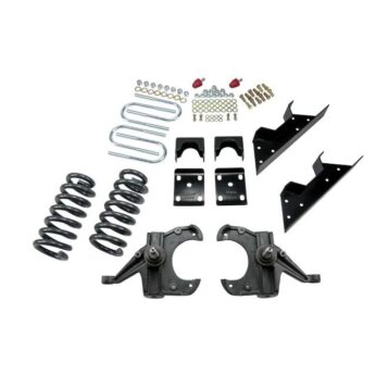 BELLTECH 707 LOWERING KITS  FRONT AND REAR COMPLETE KIT W/O SHOCKS 1973-1987 CHEVROLET C10 (1 1/4 IN. ROTOR) 4 IN. F/6 IN. R DROP W/O SHOCKS