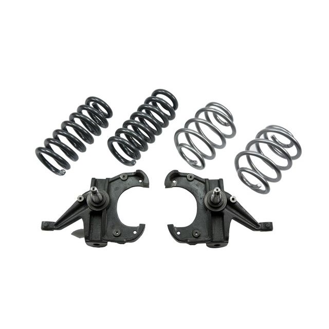 BELLTECH 709 LOWERING KITS FRONT AND REAR COMPLETE KIT W/O SHOCKS 1971-1972 CHEVROLET C10 4 IN. F/5 IN. R DROP W/O SHOCKS