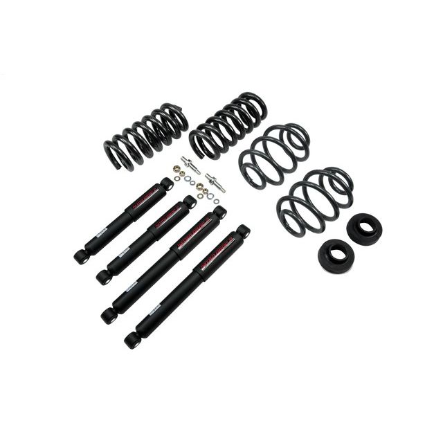 BELLTECH 710ND LOWERING KITS FRONT AND REAR COMPLETE KIT W/ NITRO DROP 2 SHOCKS 1963-1972 CHEVROLET C10 2 IN. F/3 IN. OR 4 IN. R DROP W/ NITRO DROP II SHOCKS