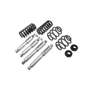 BELLTECH 710SP LOWERING KITS  FRONT AND REAR COMPLETE KIT W/ STREET PERFORMANCE SHOCKS 1963-1972 CHEVROLET C10 2 IN. F/3 IN. OR 4 IN. R DROP W/ STREET PERFORMANCE SHOCKS