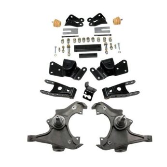 BELLTECH 716 LOWERING KITS  FRONT AND REAR COMPLETE KIT W/O SHOCKS 1997-2000 CHEVROLET SILVERADO/SIERRA 3/4 TON & 1 TON (CREW CAB/DUALLY) 3 IN. F/4 IN. R DROP W/O SHOCKS