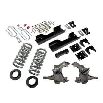 BELLTECH 717 LOWERING KITS  FRONT AND REAR COMPLETE KIT W/O SHOCKS 1997-2000 CHEVROLET SILVERADO/SIERRA 3/4 TON & 1 TON (EXT, CREW CAB/DUALLY) 4 IN. OR 5 IN. F/8 IN. R DROP W/O SHOCKS