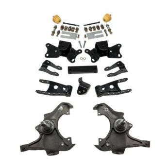 BELLTECH 721 LOWERING KITS  FRONT AND REAR COMPLETE KIT W/O SHOCKS 1989-1996 CHEVROLET SILVERADO/SIERRA 3/4 TON & 1 TON (EXT/CREW CAB) 3 IN. F/4 IN. R DROP W/O SHOCKS