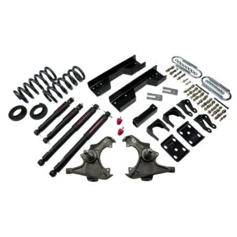 BELLTECH 722ND LOWERING KITS  FRONT AND REAR COMPLETE KIT W/ NITRO DROP 2 SHOCKS 1989-1996 CHEVROLET SILVERADO/SIERRA 3/4 TON & 1 TON (EXT/CREW CAB) 4 IN. OR 5 IN. F/8 IN. R DROP W/ NITRO DROP II SHOCKS