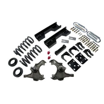 BELLTECH 722 LOWERING KITS  FRONT AND REAR COMPLETE KIT W/O SHOCKS 1989-1996 CHEVROLET SILVERADO/SIERRA 3/4 TON & 1 TON (EXT/CREW CAB) 4 IN. OR 5 IN. F/8 IN. R DROP W/O SHOCKS