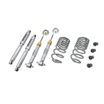 BELLTECH 737SP LOWERING KITS  FRONT AND REAR COMPLETE KIT W/ STREET PERFORMANCE SHOCKS 2007-2014 CHEVROLET TAHOE/SUBURBAN/YUKON (W/OUT FACTORY AUTORIDE, 2WD/4WD) +1 IN. TO -2 IN. F/2 IN. R DROP W/ STREET PERFORMANCE SHOCKS