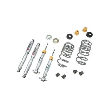 BELLTECH 738SP LOWERING KITS  FRONT AND REAR COMPLETE KIT W/ STREET PERFORMANCE SHOCKS 2007-2014 CHEVROLET TAHOE/SUBURBAN/YUKON (W/OUT FACTORY AUTORIDE, 2WD/4WD) +1 IN. TO -2 IN. F/3 IN. OR 4 IN. R DROP W/ STREET PERFORMANCE SHOCKS