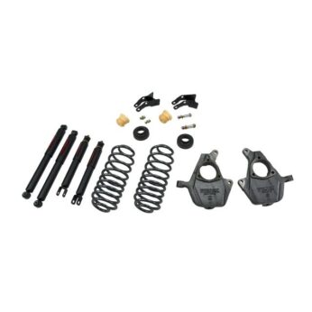 BELLTECH 759ND LOWERING KITS  FRONT AND REAR COMPLETE KIT W/ NITRO DROP 2 SHOCKS 2000-2006 CHEVROLET TAHOE/SUBURBAN/AVALANCHE/YUKON (2WD/4WD) 2 IN. F/3 IN. OR 4 IN. R DROP W/ NITRO DROP II SHOCKS