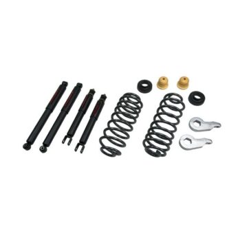 BELLTECH 760ND LOWERING KITS  FRONT AND REAR COMPLETE KIT W/ NITRO DROP 2 SHOCKS 2000-2006 CHEVROLET TAHOE/SUBURBAN/AVALANCHE/YUKON (2WD/4WD) 1 IN. OR 2 IN. F/1 IN. OR 2 IN. R DROP W/ NITRO DROP II SHOCKS