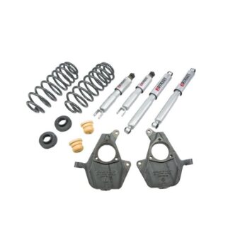 BELLTECH 761SP LOWERING KITS  FRONT AND REAR COMPLETE KIT W/ STREET PERFORMANCE SHOCKS 2000-2006 CHEVROLET AVALANCHE (2WD/4WD) 2 IN. F/2 IN. OR 3 IN. R DROP W/ STREET PERFORMANCE SHOCKS