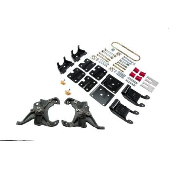 BELLTECH 768 LOWERING KITS  FRONT AND REAR COMPLETE KIT W/O SHOCKS 1995-2002 CHEVROLET ASTRO/SAFARI (2WD, W/ FACTORY STEEL LEAF) 2 IN. F/3.5 IN. R DROP W/O SHOCKS