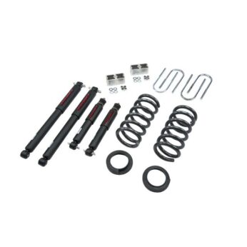 BELLTECH 777ND LOWERING KITS  FRONT AND REAR COMPLETE KIT W/ NITRO DROP 2 SHOCKS 1996-2003 ISUZU HOMBRE 6 CYL. (2WD) 2 IN. OR 3 IN. F/2 IN. R DROP W/ NITRO DROP II SHOCKS