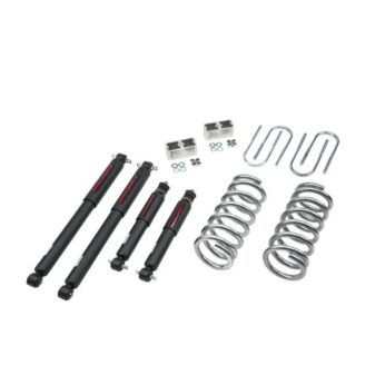 BELLTECH 779ND LOWERING KITS  FRONT AND REAR COMPLETE KIT W/ NITRO DROP 2 SHOCKS 1996-2003 ISUZU HOMBRE 4 CYL. (2WD) 1 IN. F/2 IN. R DROP W/ NITRO DROP II SHOCKS