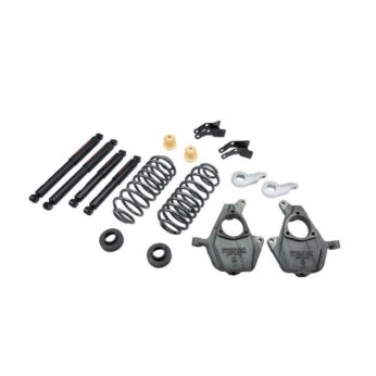BELLTECH 781ND LOWERING KITS  FRONT AND REAR COMPLETE KIT W/ NITRO DROP 2 SHOCKS 2000-2006 CHEVROLET AVALANCHE Z66 (W/OUT FACTORY PREMIUM RIDE) 3 IN. OR 4 IN. F/4 IN. OR 5 IN. R DROP W/ NITRO DROP II SHOCKS