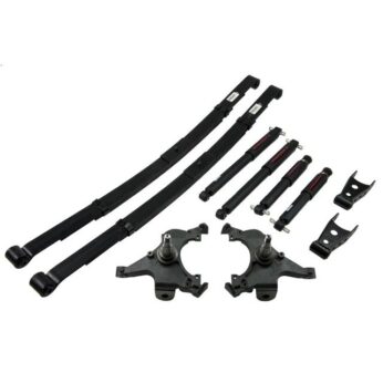 BELLTECH 782ND LOWERING KITS  FRONT AND REAR COMPLETE KIT W/ NITRO DROP 2 SHOCKS 1992-1999 CHEVROLET SUBURBAN (2WD) 2 IN. F/4 IN. R DROP W/ NITRO DROP II SHOCKS
