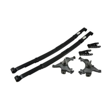 BELLTECH 782 LOWERING KITS  FRONT AND REAR COMPLETE KIT W/O SHOCKS 1992-1999 CHEVROLET SUBURBAN (2WD) 2 IN. F/4 IN. R DROP W/O SHOCKS