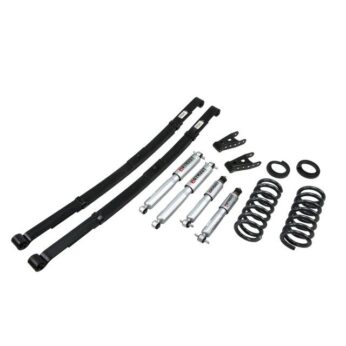 BELLTECH 783SP LOWERING KITS  FRONT AND REAR COMPLETE KIT W/ STREET PERFORMANCE SHOCKS 1992-1999 CHEVROLET SUBURBAN (2WD) 2 IN. OR 3 IN. F/4 IN. R DROP W/ STREET PERFORMANCE SHOCKS