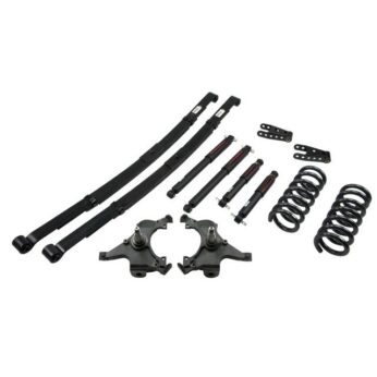 BELLTECH 786ND LOWERING KITS  FRONT AND REAR COMPLETE KIT W/ NITRO DROP 2 SHOCKS 1992-1998 CHEVROLET SUBURBAN (2WD, INC 3/4 TON 6 LUG) 3 IN. F/4 IN. R DROP W/ NITRO DROP II SHOCKS