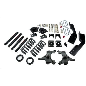 BELLTECH 787ND LOWERING KITS  FRONT AND REAR COMPLETE KIT W/ NITRO DROP 2 SHOCKS 1992-1994 CHEVROLET SUBURBAN (2WD) 4 IN. OR 5 IN. F/7 IN. R DROP W/ NITRO DROP II SHOCKS