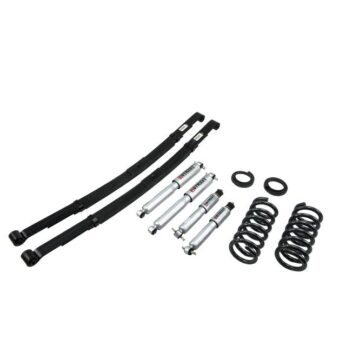 BELLTECH 788SP LOWERING KITS  FRONT AND REAR COMPLETE KIT W/ STREET PERFORMANCE SHOCKS 1992-1998 CHEVROLET SUBURBAN (2WD, INC 3/4 TON 6 LUG) 2 IN. OR 3 IN. F/3 IN. R DROP W/ STREET PERFORMANCE SHOCKS
