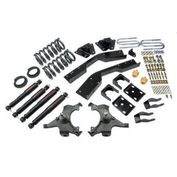 BELLTECH 789ND LOWERING KITS  FRONT AND REAR COMPLETE KIT W/ NITRO DROP 2 SHOCKS 1992-1994 CHEVROLET SUBURBAN (2WD, 3/4 TON 6 LUG) 4 IN. OR 5 IN. F/7 IN. R DROP W/ NITRO DROP II SHOCKS