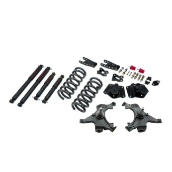 BELLTECH 792ND LOWERING KITS  FRONT AND REAR COMPLETE KIT W/ NITRO DROP 2 SHOCKS 1995-1999 CHEVROLET TAHOE/YUKON (4DR ONLY) 3 IN. F/4 IN. R DROP W/ NITRO DROP II SHOCKS