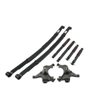BELLTECH 798ND LOWERING KITS  FRONT AND REAR COMPLETE KIT W/ NITRO DROP 2 SHOCKS 1995-1998 CHEVROLET SUBURBAN (2WD, 3/4 TON) 2 IN. F/3 IN. R DROP W/ NITRO DROP II SHOCKS