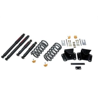 BELLTECH 803ND LOWERING KITS  FRONT AND REAR COMPLETE KIT W/ NITRO DROP 2 SHOCKS 1997-2004 DODGE R/T 1 IN. F/2 IN. R DROP W/ NITRO DROP II SHOCKS
