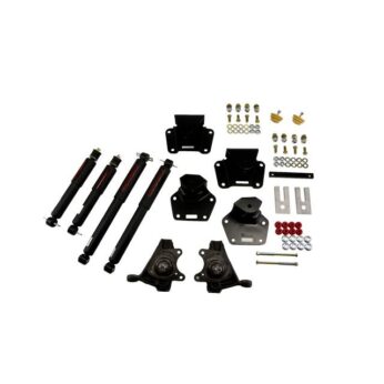 BELLTECH 804ND LOWERING KITS  FRONT AND REAR COMPLETE KIT W/ NITRO DROP 2 SHOCKS 1991-1996 DODGE DAKOTA (STD CAB, V8) 2 IN. F/4 IN. R DROP W/ NITRO DROP II SHOCKS