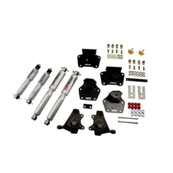 BELLTECH 804SP LOWERING KITS  FRONT AND REAR COMPLETE KIT W/ STREET PERFORMANCE SHOCKS 1991-1996 DODGE DAKOTA (STD CAB, V8) 2 IN. F/4 IN. R DROP W/ STREET PERFORMANCE SHOCKS