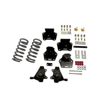 BELLTECH 806 LOWERING KITS  FRONT AND REAR COMPLETE KIT W/O SHOCKS 1991-1996 DODGE DAKOTA (STD CAB, V8) 4 IN. F/4 IN. R DROP W/O SHOCKS