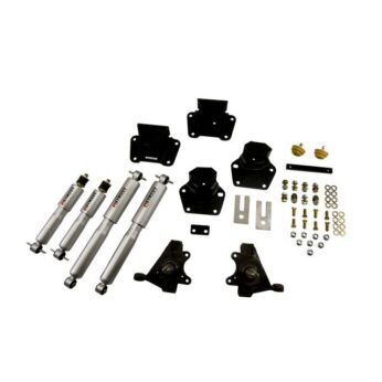 BELLTECH 807SP LOWERING KITS  FRONT AND REAR COMPLETE KIT W/ STREET PERFORMANCE SHOCKS 1987-1990 DODGE DAKOTA (STD CAB, V8) 2 IN. F/4 IN. R DROP W/ STREET PERFORMANCE SHOCKS