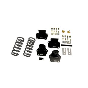 BELLTECH 808 LOWERING KITS  FRONT AND REAR COMPLETE KIT W/O SHOCKS 1987-1996 DODGE DAKOTA (STD CAB, V8) 2 IN. F/4 IN. R DROP W/O SHOCKS