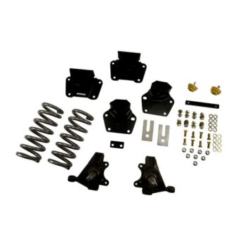 BELLTECH 809 LOWERING KITS  FRONT AND REAR COMPLETE KIT W/O SHOCKS 1987-1990 DODGE DAKOTA (STD CAB, V8) 4 IN. F/4 IN. R DROP W/O SHOCKS