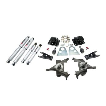 BELLTECH 813SP LOWERING KITS  FRONT AND REAR COMPLETE KIT W/ STREET PERFORMANCE SHOCKS 1994-1999 DODGE RAM 1500 (STD CAB, V8, AUTO TRANS ONLY) 2 IN. F/4 IN. R DROP W/ STREET PERFORMANCE SHOCKS