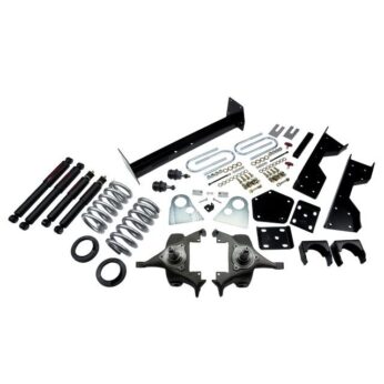 BELLTECH 816ND LOWERING KITS  FRONT AND REAR COMPLETE KIT W/ NITRO DROP 2 SHOCKS 1994-1999 DODGE RAM 1500 (STD CAB, V8, AUTO TRANS ONLY) 4 IN. OR 5 IN. F/6 IN. R DROP W/ NITRO DROP II SHOCKS
