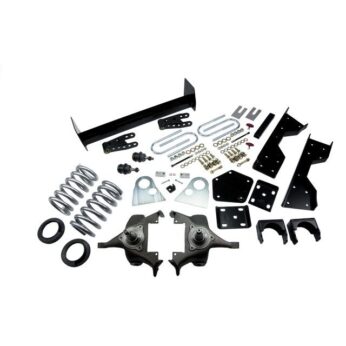 BELLTECH 817 LOWERING KITS  FRONT AND REAR COMPLETE KIT W/O SHOCKS 1994-1999 DODGE RAM 1500 (STD CAB, V8, AUTO TRANS ONLY) 4 IN. OR 5 IN. F/6 IN. OR 7 IN. R DROP W/O SHOCKS