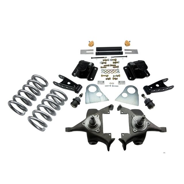 BELLTECH 820 LOWERING KITS FRONT AND REAR COMPLETE KIT W/O SHOCKS 1994-1999 DODGE RAM 1500 (EXT CAB, V8, AUTO TRANS ONLY) 3 IN. F/4 IN. R DROP W/O SHOCKS
