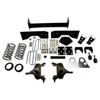 BELLTECH 822 LOWERING KITS  FRONT AND REAR COMPLETE KIT W/O SHOCKS 1994-1999 DODGE RAM 1500 (EXT CAB, V8, AUTO TRANS ONLY) 4 IN. OR 5 IN. F/6 IN. OR 7 IN. R DROP W/O SHOCKS