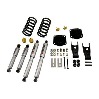 BELLTECH 823SP LOWERING KITS  FRONT AND REAR COMPLETE KIT W/ STREET PERFORMANCE SHOCKS 1994-2002 DODGE RAM 2500 (V10 & DIESEL) 3 IN. F/4 IN. R DROP W/ STREET PERFORMANCE SHOCKS