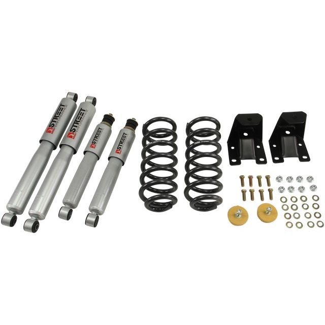 BELLTECH 901SP LOWERING KITS FRONT AND REAR COMPLETE KIT W/ STREET PERFORMANCE SHOCKS 1989-1997 FORD RANGER (STD/EXT CAB) 2 IN. F/2 IN. R DROP W/ STREET PERFORMANCE SHOCKS