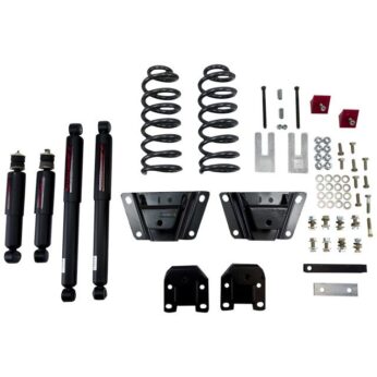 BELLTECH 904ND LOWERING KITS  FRONT AND REAR COMPLETE KIT W/ NITRO DROP 2 SHOCKS 1989-1997 FORD RANGER (EXT CAB) 2 IN. F/4 IN. R DROP W/ NITRO DROP II SHOCKS