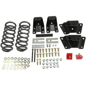 BELLTECH 904 LOWERING KITS  FRONT AND REAR COMPLETE KIT W/O SHOCKS 1989-1997 FORD RANGER (EXT CAB) 2 IN. F/4 IN. R DROP W/O SHOCKS