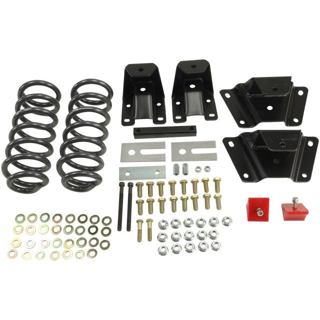 BELLTECH 904 LOWERING KITS FRONT AND REAR COMPLETE KIT W/O SHOCKS 1989-1997 FORD RANGER (EXT CAB) 2 IN. F/4 IN. R DROP W/O SHOCKS