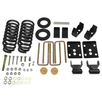 BELLTECH 908 LOWERING KITS  FRONT AND REAR COMPLETE KIT W/O SHOCKS 2004-2008 FORD F150 (2WD, (ALL CABS)) 2 IN. F/5 IN. R DROP W/O SHOCKS